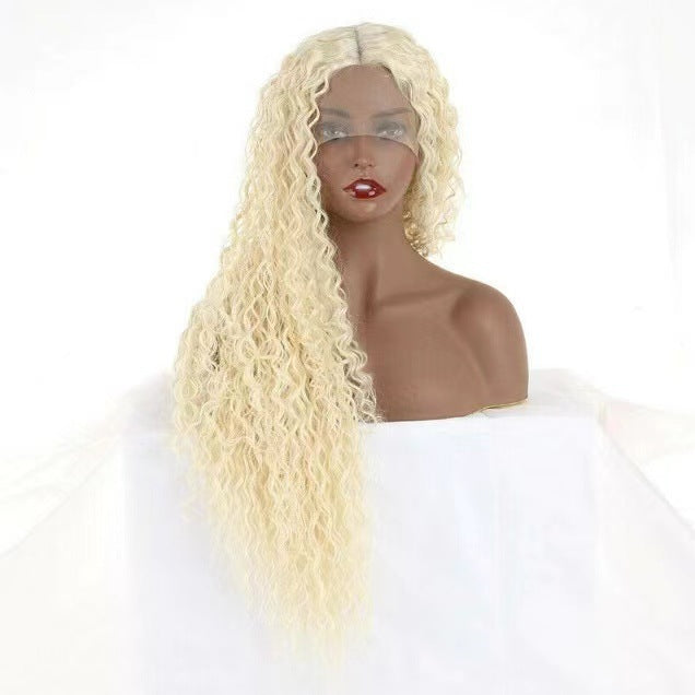 Front lace wig fluffy big wave roll 1024121102