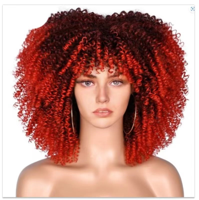 New explosive wig for women with short curly hair 1024121101