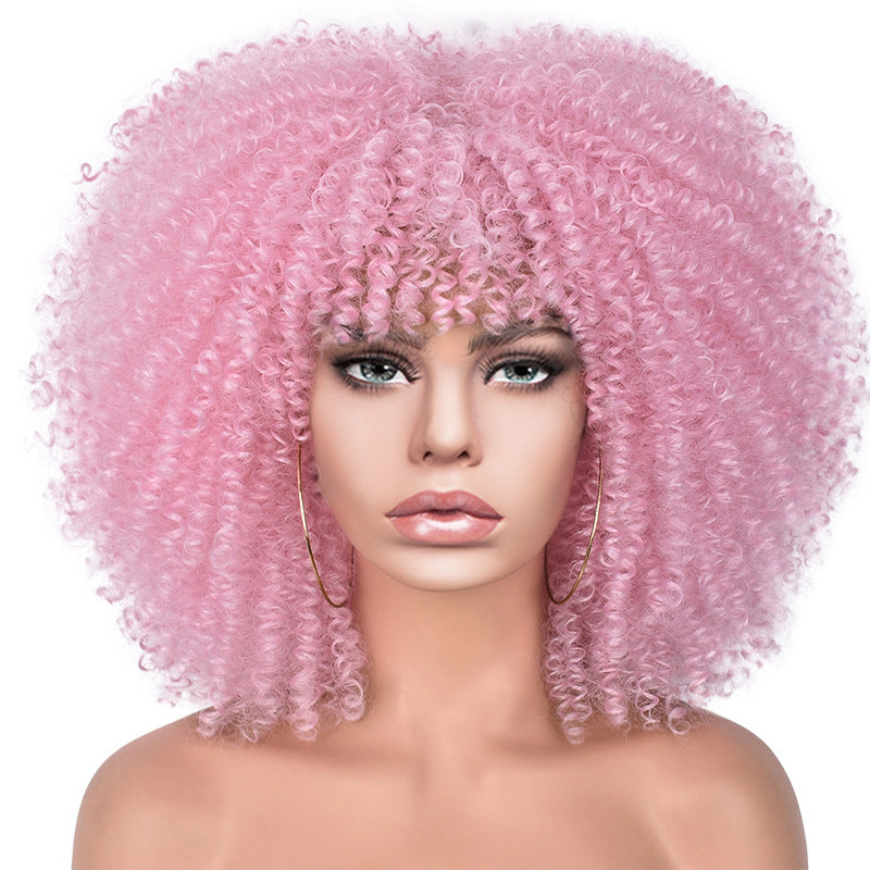 New explosive wig for women with short curly hair 1024121101