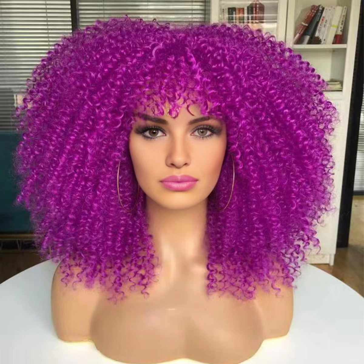 New explosive wig for women with short curly hair 1024121101