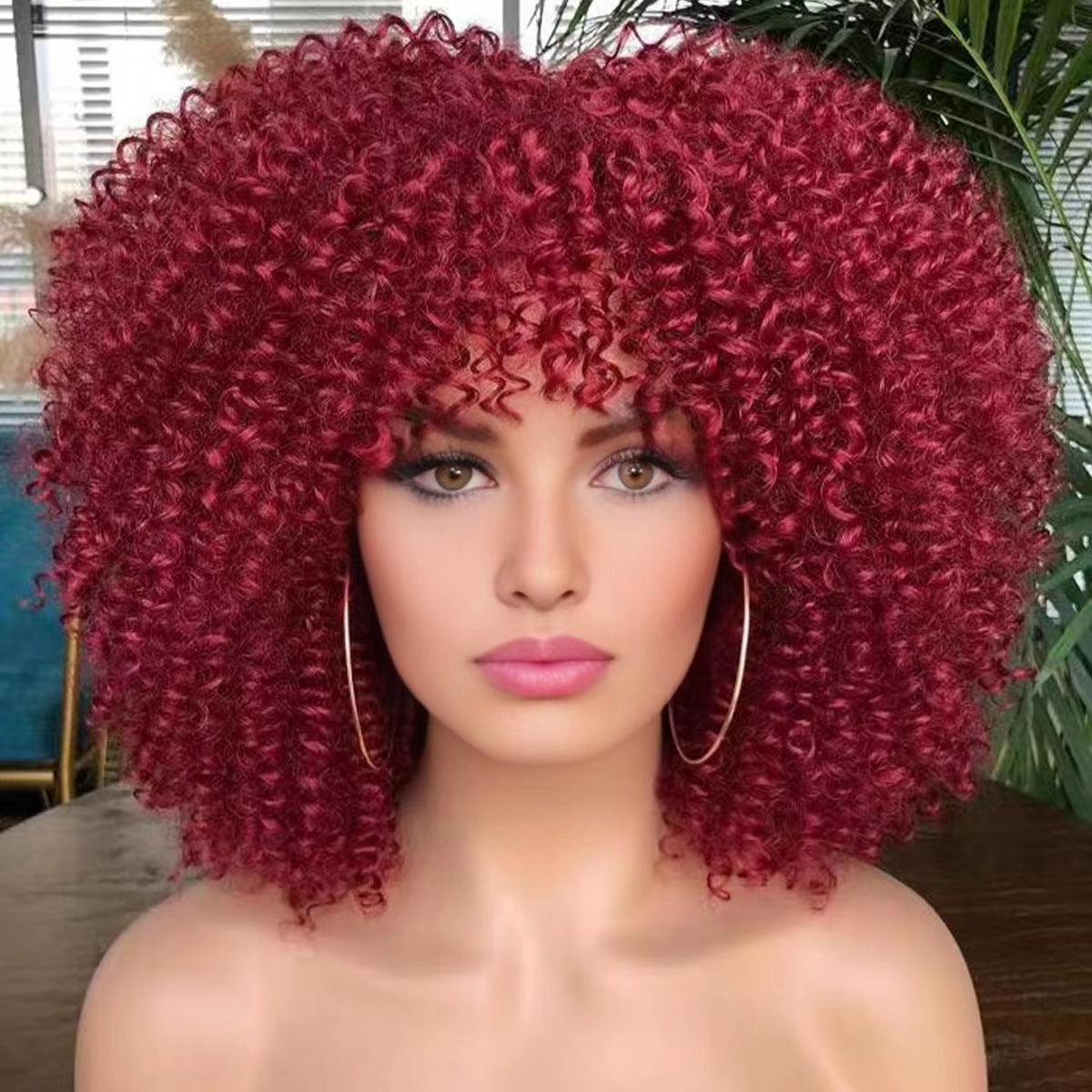 New explosive wig for women with short curly hair 1024121101